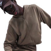 Felpa Donna Nike Sportswear Chill Terry Marrone | NonSoloSport