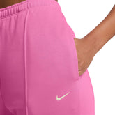 Pantalone Jogger Donna Nike Sportswear Chill Terry Rosa | NonSoloSport