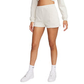 Short Donna Nike French Terry Chill Bianco | NonSoloSport