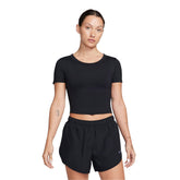 Nike Top Dri-FIT One Fitted Donna Nero | NonSoloSport