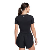 Nike Top Dri-FIT One Fitted Donna Nero | NonSoloSport