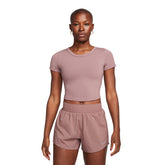 Nike Top Dri-FIT One Fitted Donna Malva | NonSoloSport