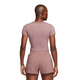 Nike Top Dri-FIT One Fitted Donna Malva | NonSoloSport