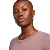 Nike Top Dri-FIT One Fitted Donna Malva | NonSoloSport