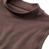 Nike Canotta One Fitted Dri-FIT Donna Marrone | NonSoloSport