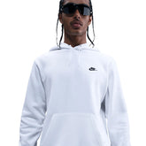 Felpa Uomo Nike Club Bianco | NonSoloSport