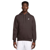 Felpa Uomo Nike Club Marrone | NonSoloSport