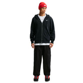 Felpa Uomo Nike Club Nero Argento | NonSoloSport