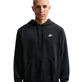 Felpa Cappuccio Uomo Nike French Terry Nero | NonSoloSport