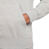 Felpa Uomo Nike Club French Terry Grigio | NonSoloSport