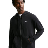 Felpa Uomo Nike Club French Terry Nero | NonSoloSport