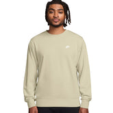 Maglia Uomo Nike Club French Terry Beige | NonSoloSport