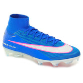 Scarpa da Calcio Uomo Nike Mercurial Superfly 10 Elite Terreni Compatti Blu Bianco Rosa | NonSoloSport