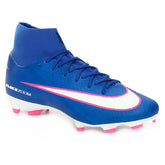 Scarpa da Calcio Uomo Nike Mercurial Superfly 10 Academy Blu Bianco | NonSoloSport