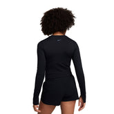 Nike T-Shirt Manica Lunga One Fitted Donna Nero | NonSoloSport