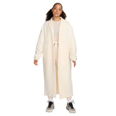 Nike Giacca Duster Sportswear Tech Fleece Donna Bianco Avorio | NonSoloSport