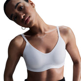Bra Donna Nike Alate Minimalist Bianco | NonSoloSport