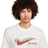 Nike T-Shirt Basket Uomo Bianco | NonSoloSport