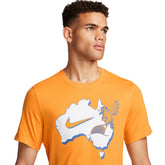 Nike T-Shirt Court Uomo Arancione | NonSoloSport