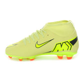 Scarpa da Calcio Bambino Nike Jr. Mercurial Superfly 10 Club Lime Nero | NonSoloSport