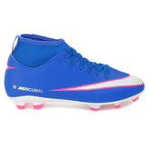 Scarpa da Calcio Ragazzo Nike Jr. Mercurial Superfly 10 Club Multiterreno Blu Bianco | NonSoloSport