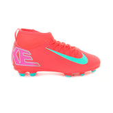 Scarpa da Calcio Bambino Nike Jr. Mercurial Superfly 10 Club Rosso Verde | NonSoloSport