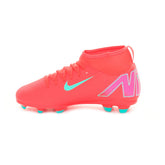 Scarpa da Calcio Bambino Nike Jr. Mercurial Superfly 10 Club Rosso Verde | NonSoloSport