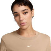 T-Shirt Donna Nike Sportswear Chill Knit Beige | NonSoloSport