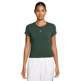 T-Shirt Donna Nike Sportswear Chill Knit Verde | NonSoloSport