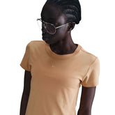 T-Shirt Donna Nike Sportswear Chill Knit Arancione | NonSoloSport