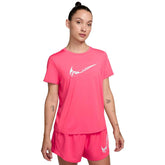 T-Shirt Donna Nike One Dri-FIT Rosa | NonSoloSport