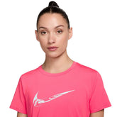T-Shirt Donna Nike One Dri-FIT Rosa | NonSoloSport