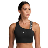 Top Donna Nike Bra Asym Nike Pro Nero | NonSoloSport