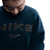 Nike Felpa Sportswear Phoenix Fleece Donna Blu | NonSoloSport