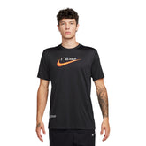 Nike T-Shirt Dri-FIT Uomo Nero | NonSoloSport