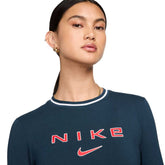 Nike Maglia Crop Sportswear Donna Blu | NonSoloSport