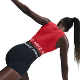 Canotta Donna Nike Pro Dri-FIT Rosso | NonSoloSport
