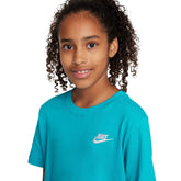 T-Shirt Ragazza Nike Sportswear Azzurro | NonSoloSport