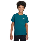 T-Shirt Ragazzo Nike Sportswear Verde Abete | NonSoloSport