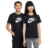 T-Shirt Ragazzo Nike Sportswear Nero | NonSoloSport