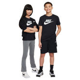 T-Shirt Ragazzo Nike Sportswear Nero | NonSoloSport