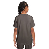T-Shirt Ragazzo Nike Sportswear Marrone Bianco | NonSoloSport