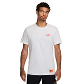 Nike T-Shirt Back Print Uomo Bianco | NonSoloSport