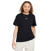 T-Shirt Ragazza Nike Sportswear Essential Nero | NonSoloSport