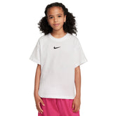 T-Shirt Ragazza Nike Sportswear Essential Bianco | NonSoloSport