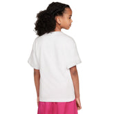 T-Shirt Ragazza Nike Sportswear Essential Bianco | NonSoloSport