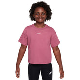 T-Shirt Ragazza Nike Sportswear Essential Rosa | NonSoloSport
