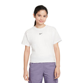 Nike T-Shirt Boxy Essential Bambina Bianco | NonSoloSport