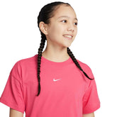 Nike T-Shirt Boxy Essential Bambina Rosa | NonSoloSport