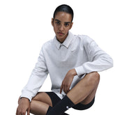Polo Manica Lunga Donna Nike Sportswear Essential Grigio | NonSoloSport
